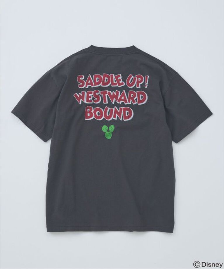 JOURNAL STANDARD「MICKEY MOUSE / ミッキー マウス  別注ウェスタンプリント Tシャツ」|Tシャツ・カットソー|