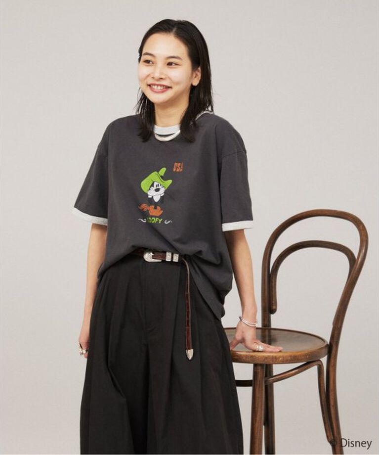 JOURNAL STANDARD「MICKEY MOUSE / ミッキー マウス  別注ウェスタンプリント Tシャツ」|Tシャツ・カットソー|