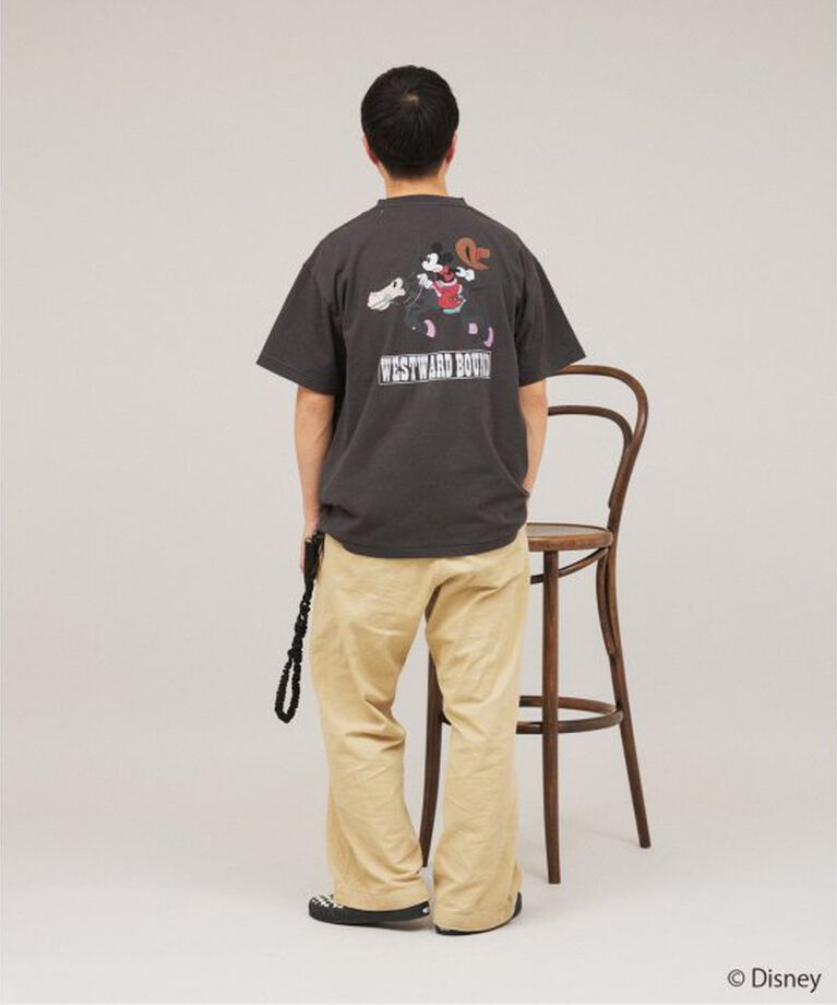 JOURNAL STANDARD「MICKEY MOUSE / ミッキー マウス  別注ウェスタンプリント Tシャツ」|Tシャツ・カットソー|