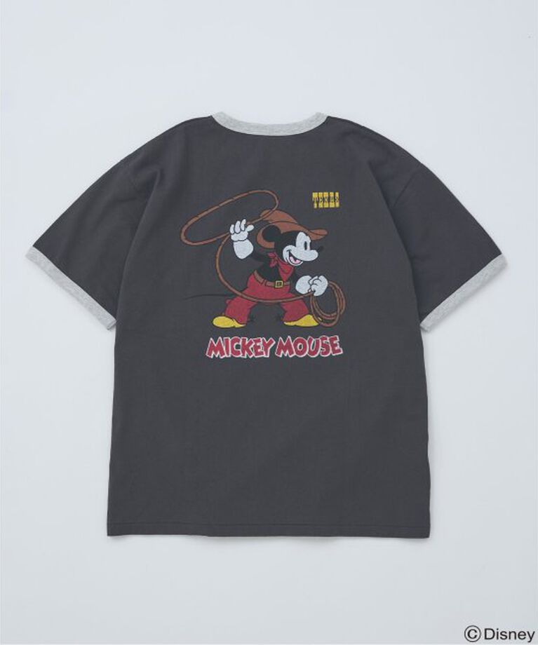 JOURNAL STANDARD「MICKEY MOUSE / ミッキー マウス  別注ウェスタンプリント Tシャツ」|Tシャツ・カットソー|