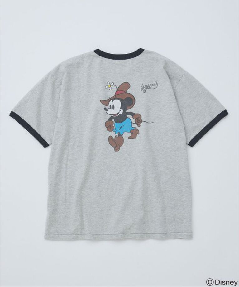 JOURNAL STANDARD「MICKEY MOUSE / ミッキー マウス  別注ウェスタンプリント Tシャツ」|Tシャツ・カットソー|