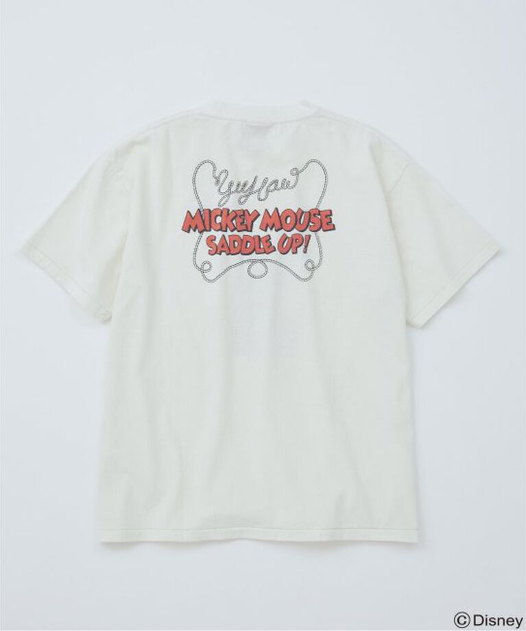 JOURNAL STANDARD「MICKEY MOUSE / ミッキー マウス  別注ウェスタンプリント Tシャツ」|Tシャツ・カットソー|