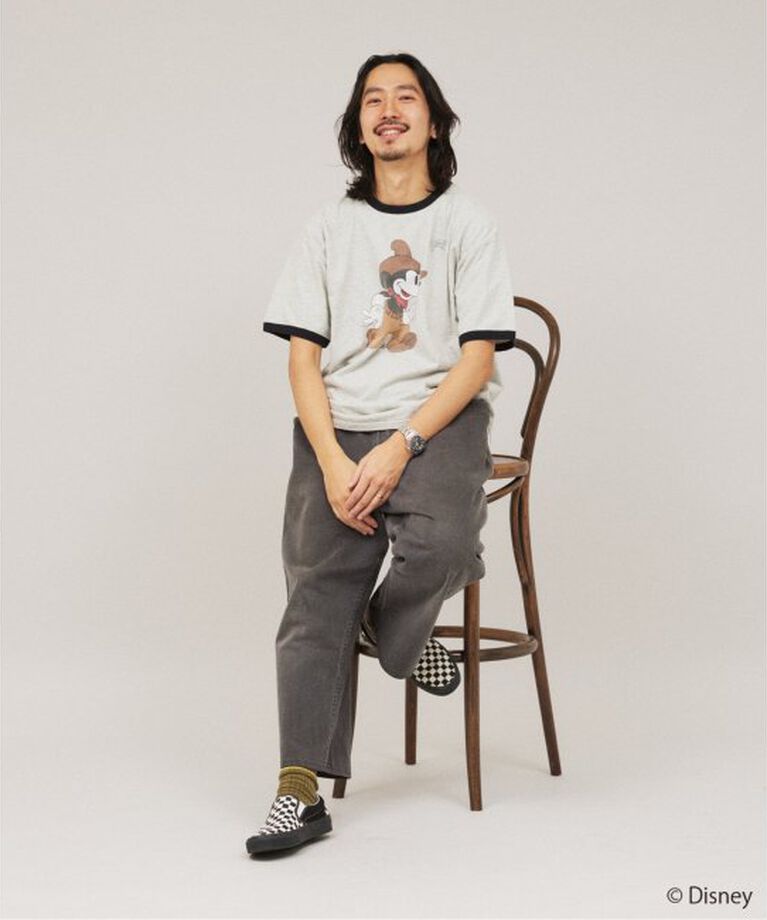 JOURNAL STANDARD「MICKEY MOUSE / ミッキー マウス  別注ウェスタンプリント Tシャツ」|Tシャツ・カットソー|