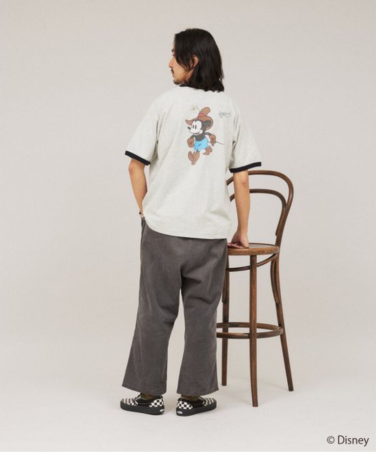 JOURNAL STANDARD「MICKEY MOUSE / ミッキー マウス  別注ウェスタンプリント Tシャツ」|Tシャツ・カットソー|