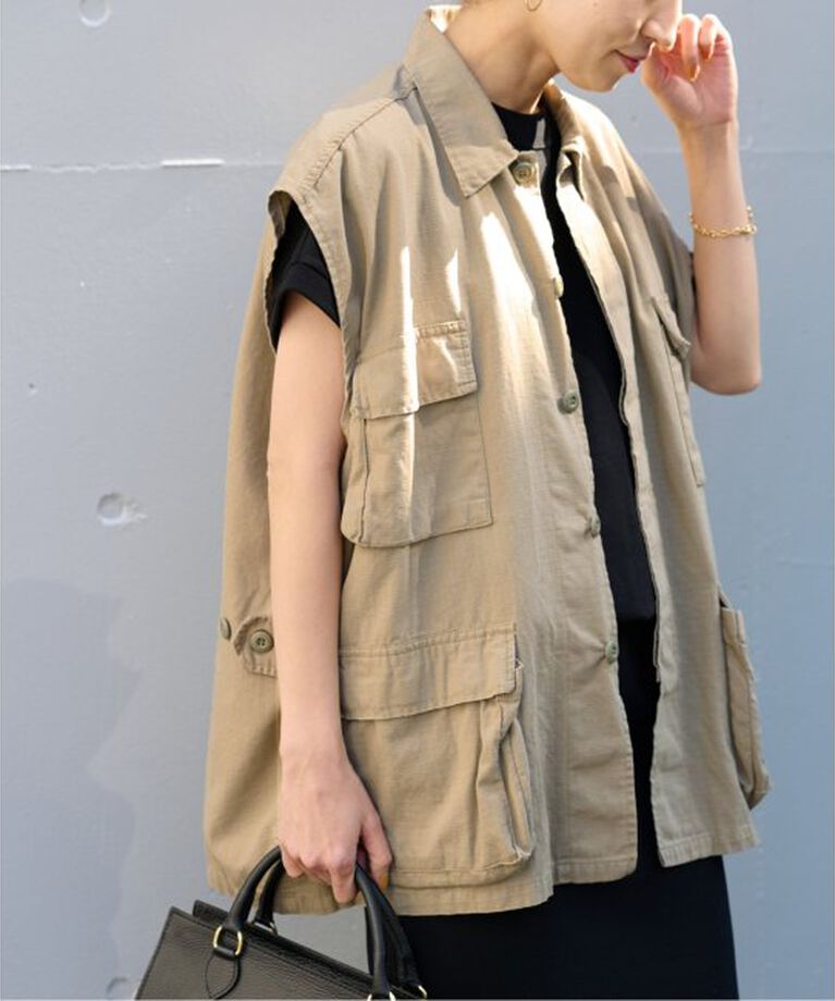 FRAMeWORK「【ROTHCO/ロスコ】BDU SHIRTS NO SLEEVE」|ダウンベスト・ベスト|