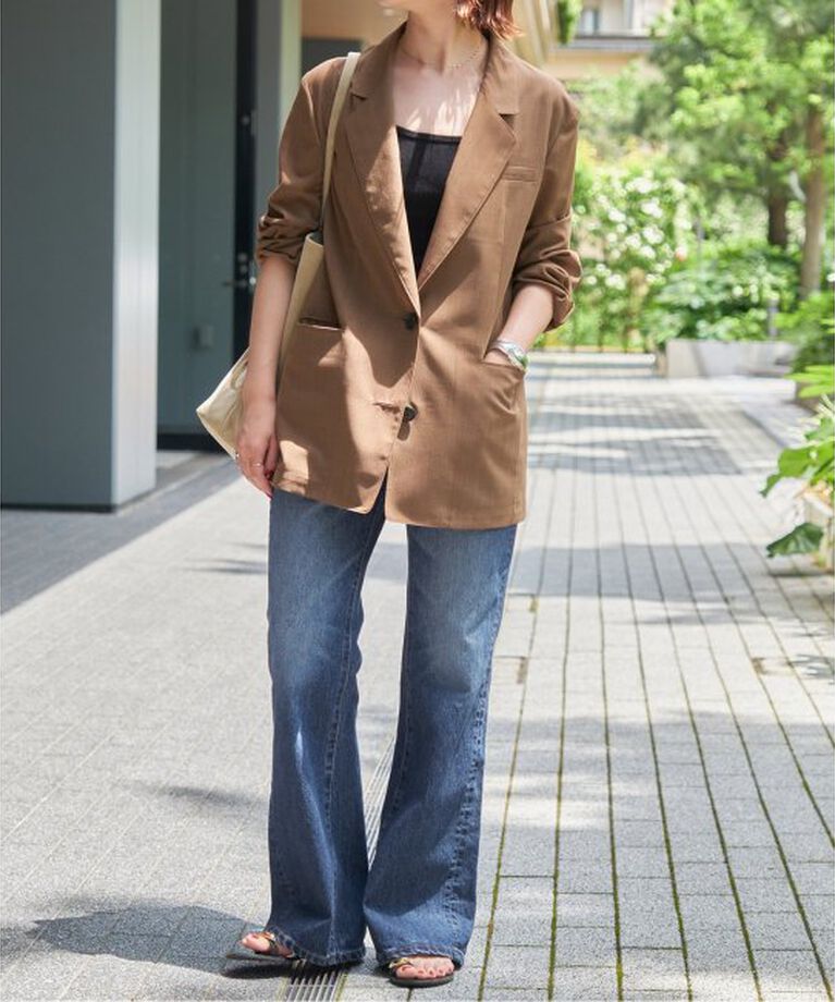 Spick and Span「《追加》SOMETHING / サムシング LISA VINTAGE FLARE」|デニム|