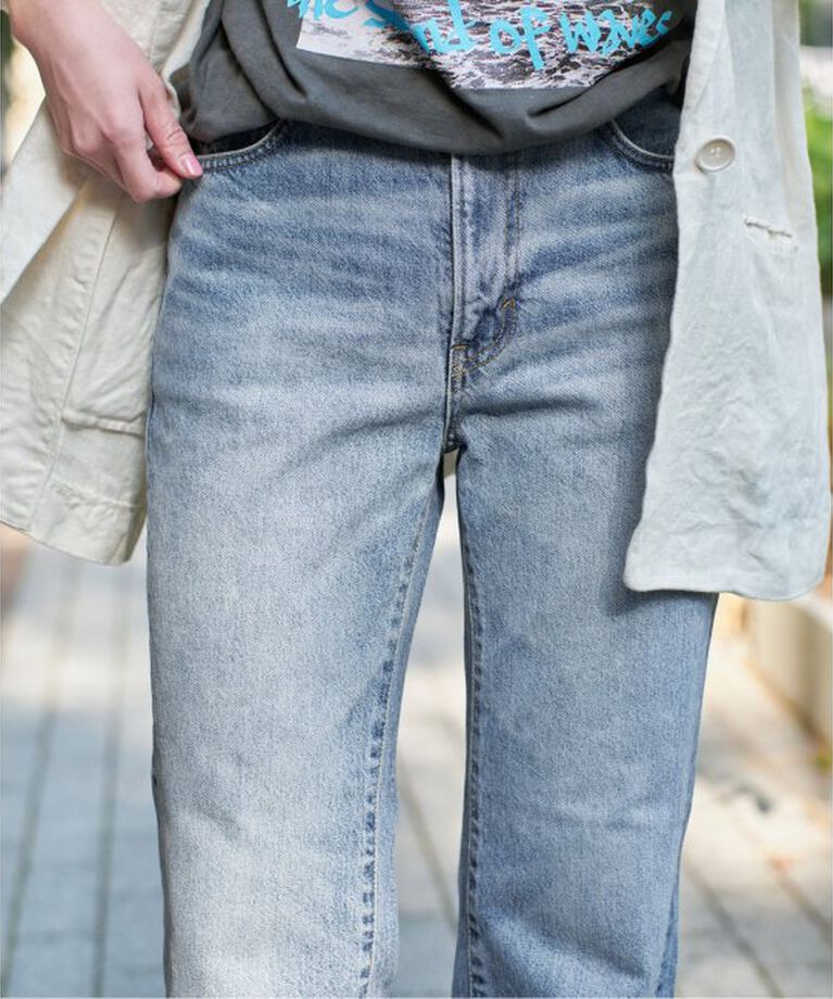 Spick and Span「《追加》SOMETHING / サムシング LISA VINTAGE FLARE」|デニム|