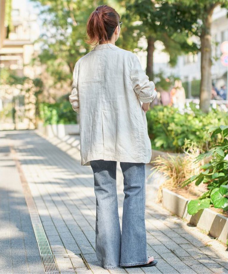 Spick and Span「《追加》SOMETHING / サムシング LISA VINTAGE FLARE」|デニム|