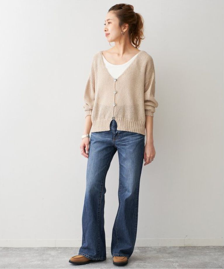 Spick and Span「《追加》SOMETHING / サムシング LISA VINTAGE FLARE」|デニム|