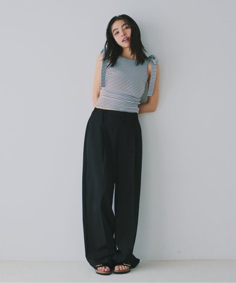 U by SPICK&SPAN「ショルダーリボンタンクトップ」|タンクトップ|