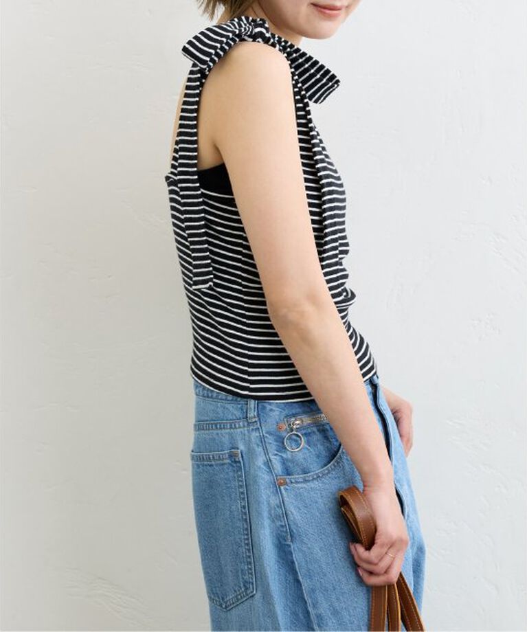 U by SPICK&SPAN「ショルダーリボンタンクトップ」|タンクトップ|