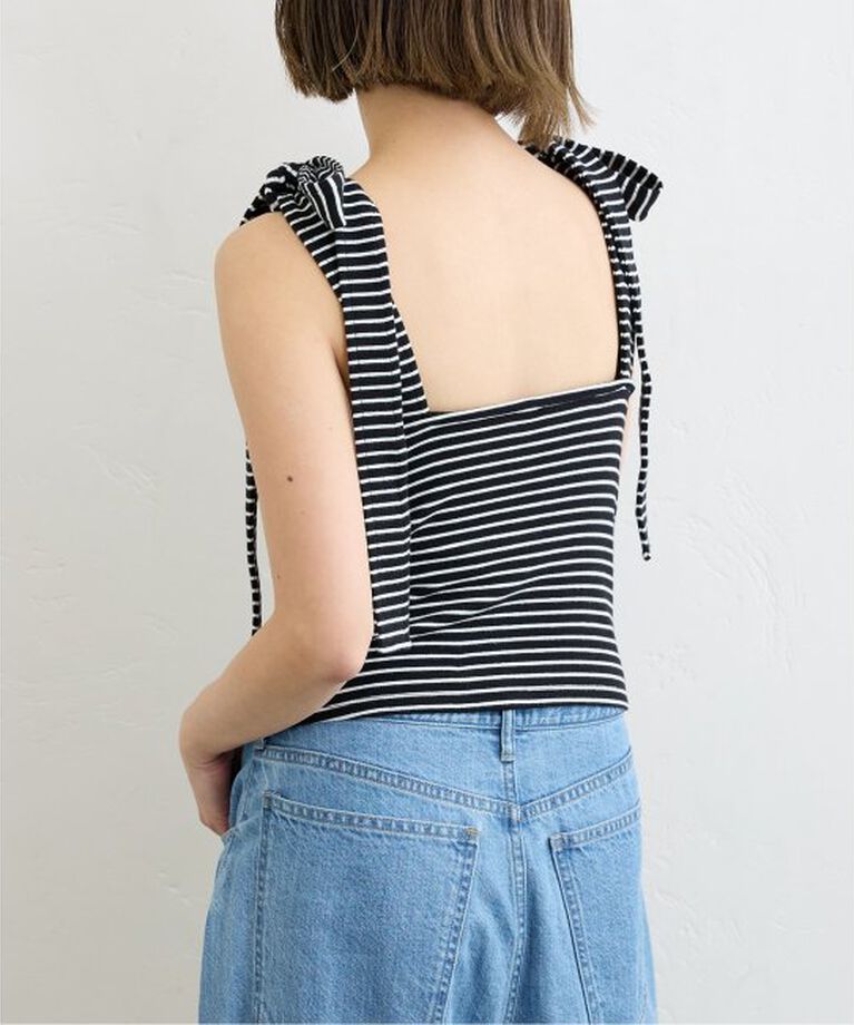 U by SPICK&SPAN「ショルダーリボンタンクトップ」|タンクトップ|