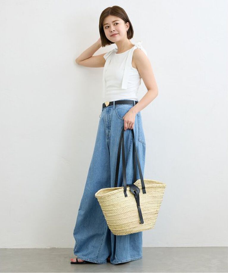 U by SPICK&SPAN「ショルダーリボンタンクトップ」|タンクトップ|