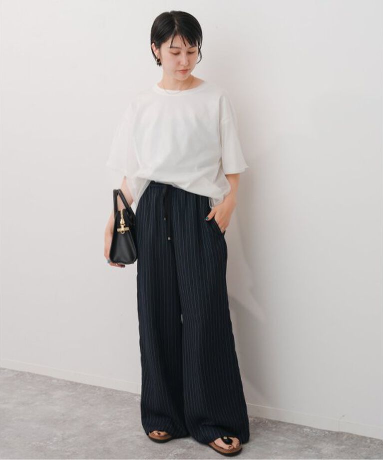 Spick and Span「手洗い可 /  シアーニットビッグTシャツ」|ニット・セーター|