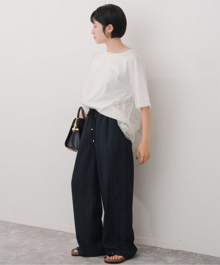 Spick and Span「手洗い可 /  シアーニットビッグTシャツ」|ニット・セーター|