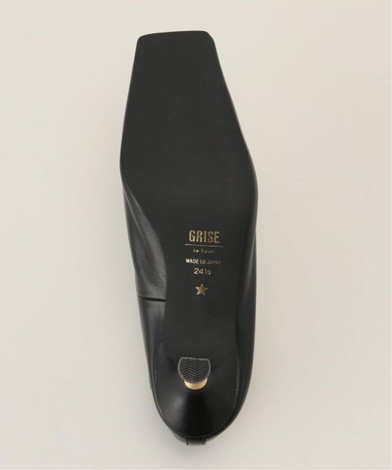  「《追加》GRISE5.5cmレザースクエアストレッチパンプス」|パンプス|
