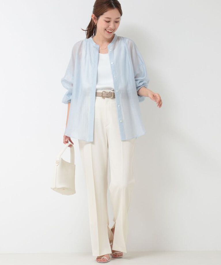 NOLLEY'S「ウォッシャブルスリットパンツ」|その他|