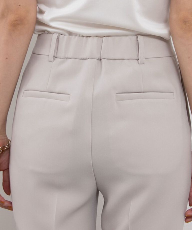 NOLLEY'S sophi「《セットアップ対応》ウォッシャブルダブルクロステーパードパンツ」|その他|
