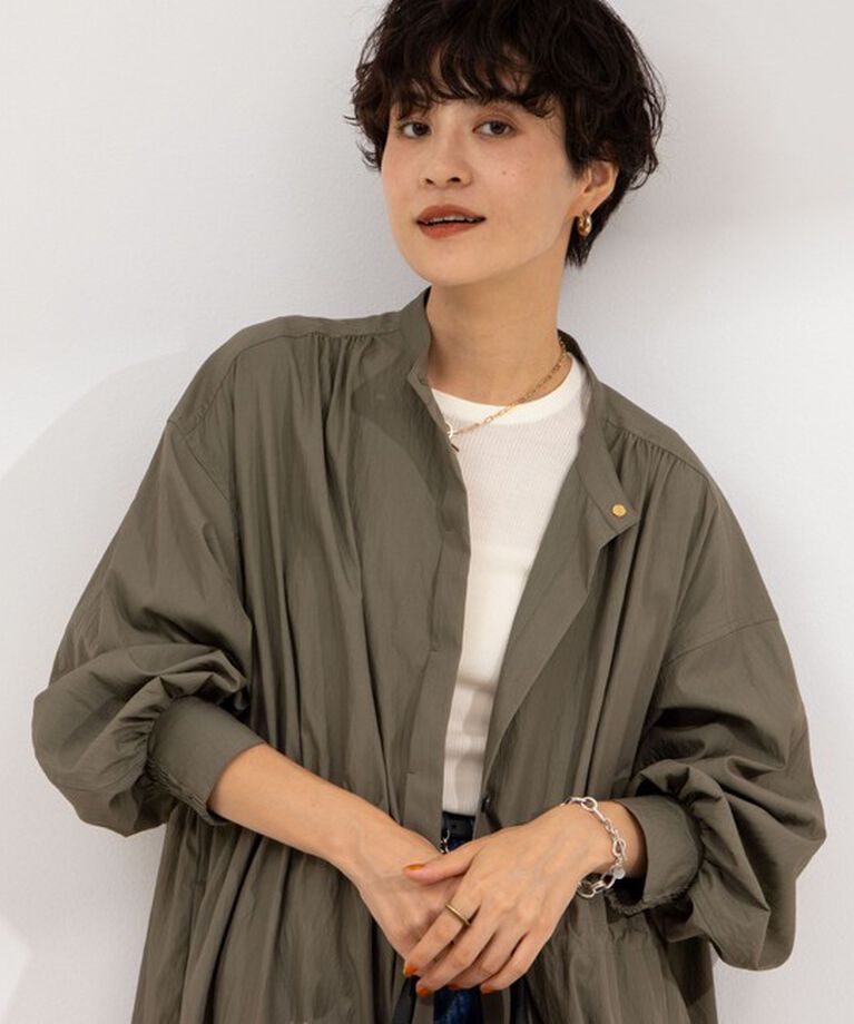 NOLLEY'S「ウォッシャブルヴィンテージツイルワンピース」|ワンピース|