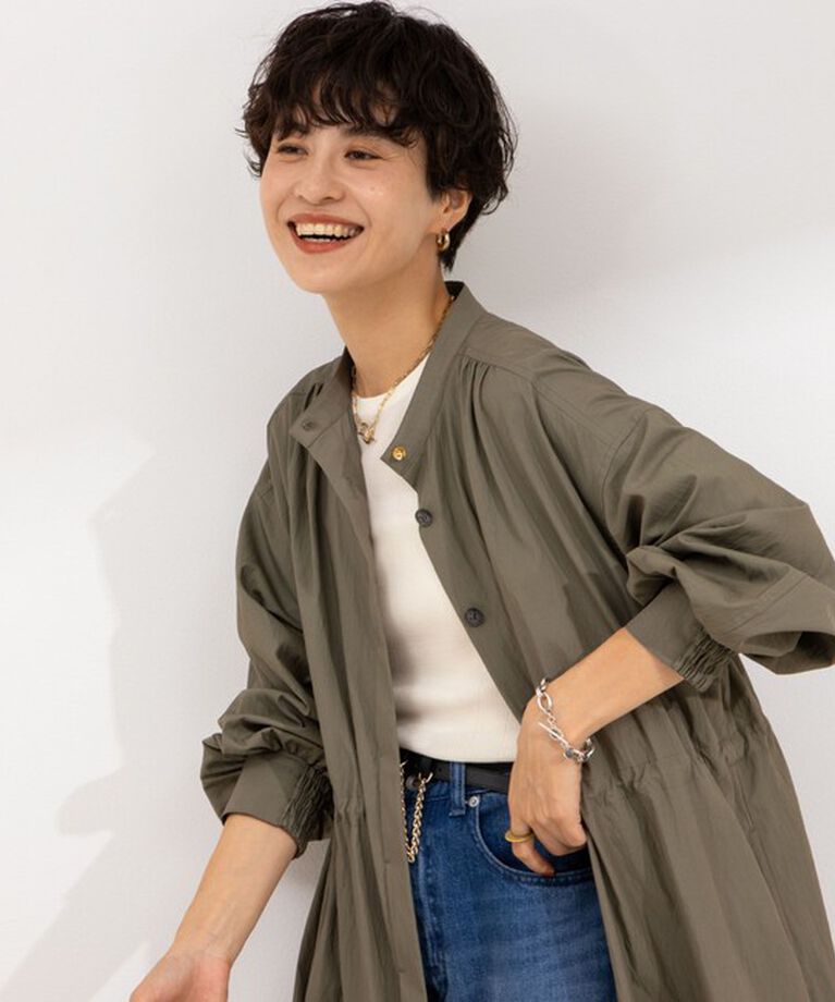 NOLLEY'S「ウォッシャブルヴィンテージツイルワンピース」|ワンピース|