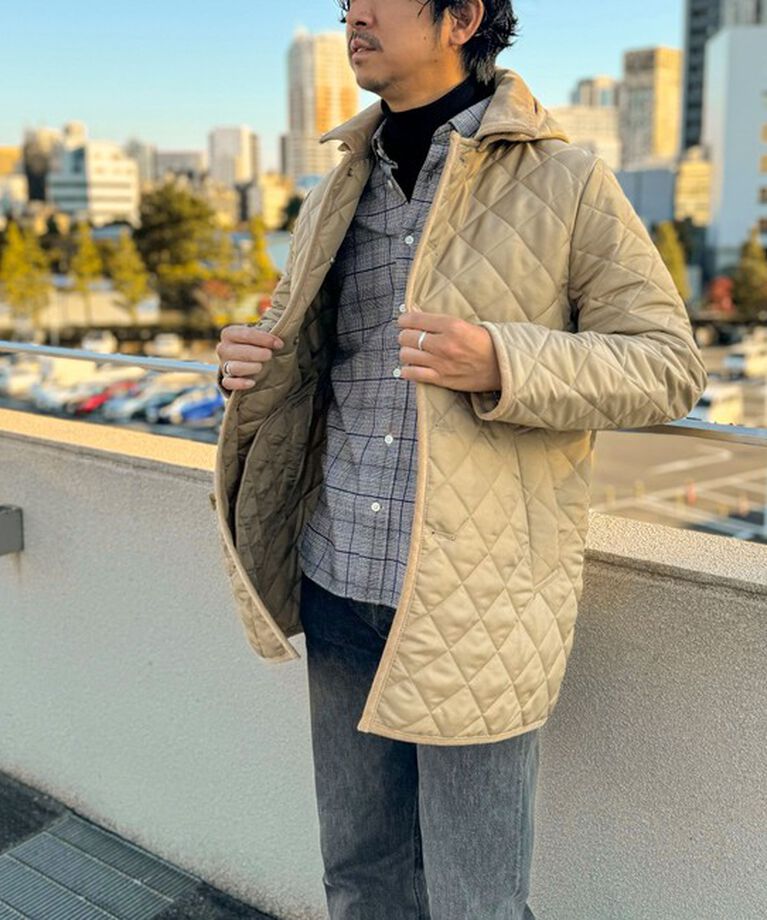 NOLLEY'S goodman「【Traditional WeatherWear】別注 DERBY HOOD キルティングジャケット」|ブルゾン・スタジャン|