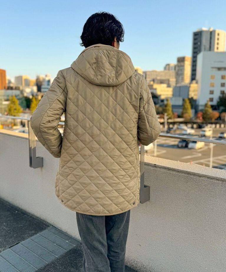 NOLLEY'S goodman「【Traditional WeatherWear】別注 DERBY HOOD キルティングジャケット」|ブルゾン・スタジャン|