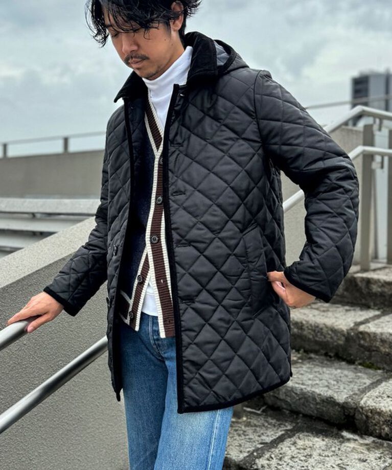 NOLLEY'S goodman「【Traditional WeatherWear】別注 DERBY HOOD キルティングジャケット」|ブルゾン・スタジャン|