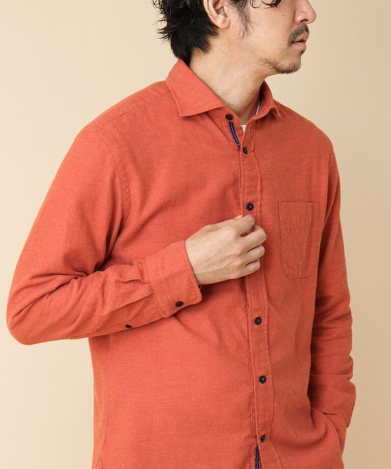 NOLLEY'S goodman「パラシュート カッタウェイ ネルシャツ 24AW」|シャツ・ブラウス|