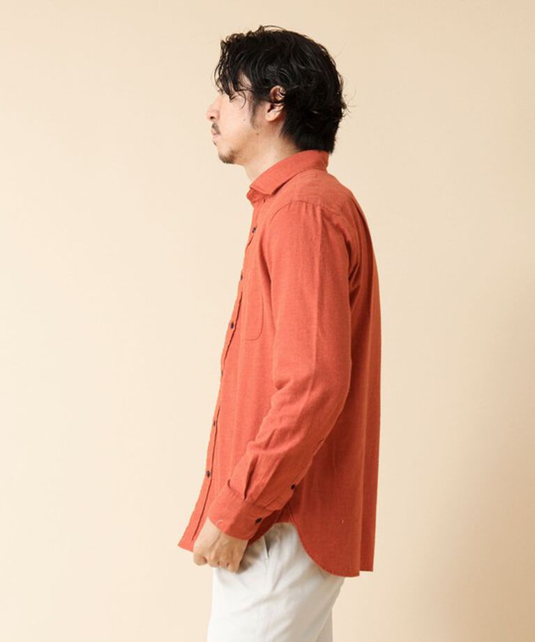NOLLEY'S goodman「パラシュート カッタウェイ ネルシャツ 24AW」|シャツ・ブラウス|