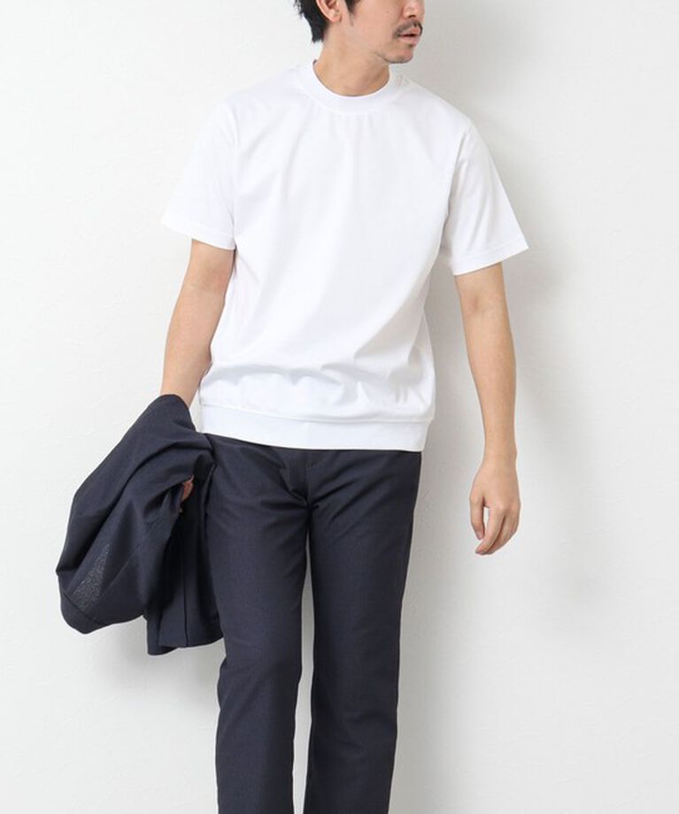 NOLLEY'S goodman「《ビジカジ対応》シルケットスムースドレスTシャツ 25SS」|Tシャツ・カットソー|
