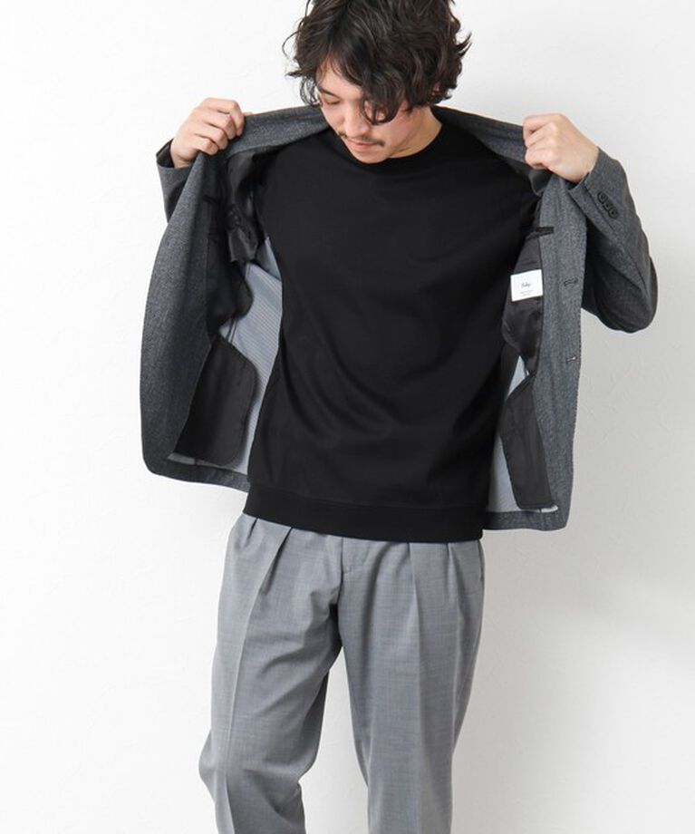 NOLLEY'S goodman「《ビジカジ対応》シルケットスムースドレスTシャツ 25SS」|Tシャツ・カットソー|