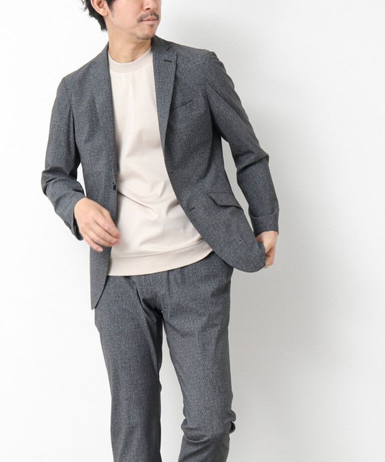 NOLLEY'S goodman「《セットアップ/ビジカジ対応》接触冷感4WAYストレッチジャケット 25SS」|テーラードジャケット|