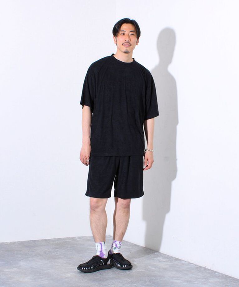 GLOSTER「【3点セット】【DISCUS ATHLETIC】パイルセットアップ Tシャツ＆ショーツ＆収納バッグ」|Tシャツ・カットソー|