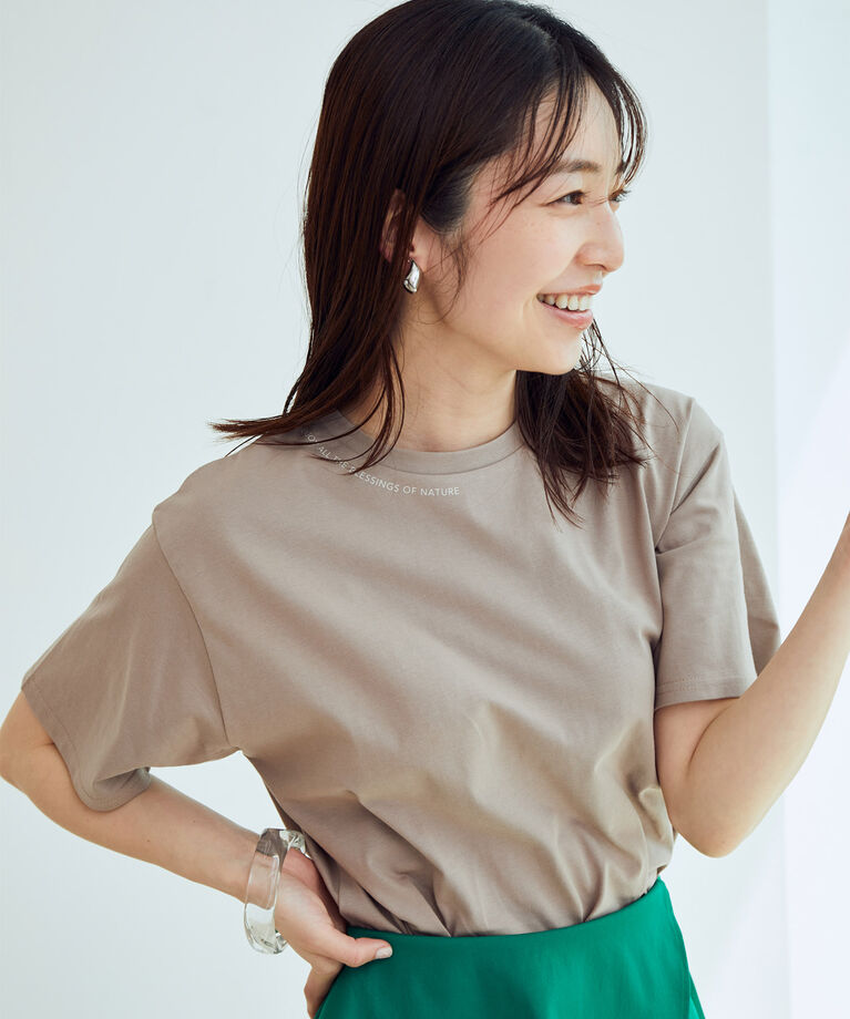 VIS「オーガニックコットンアソートプリントTシャツ【susutainable】」|Tシャツ・カットソー|