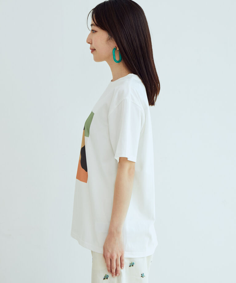 VIS「オーガニックコットンアソートプリントTシャツ【susutainable】」|Tシャツ・カットソー|