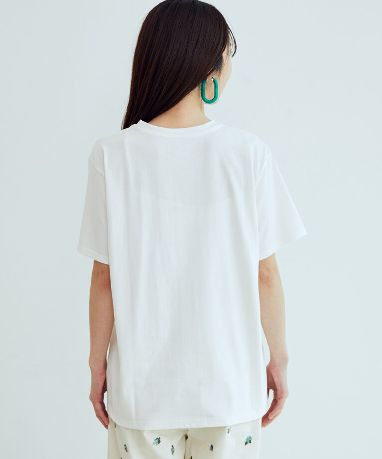 VIS「オーガニックコットンアソートプリントTシャツ【susutainable】」|Tシャツ・カットソー|