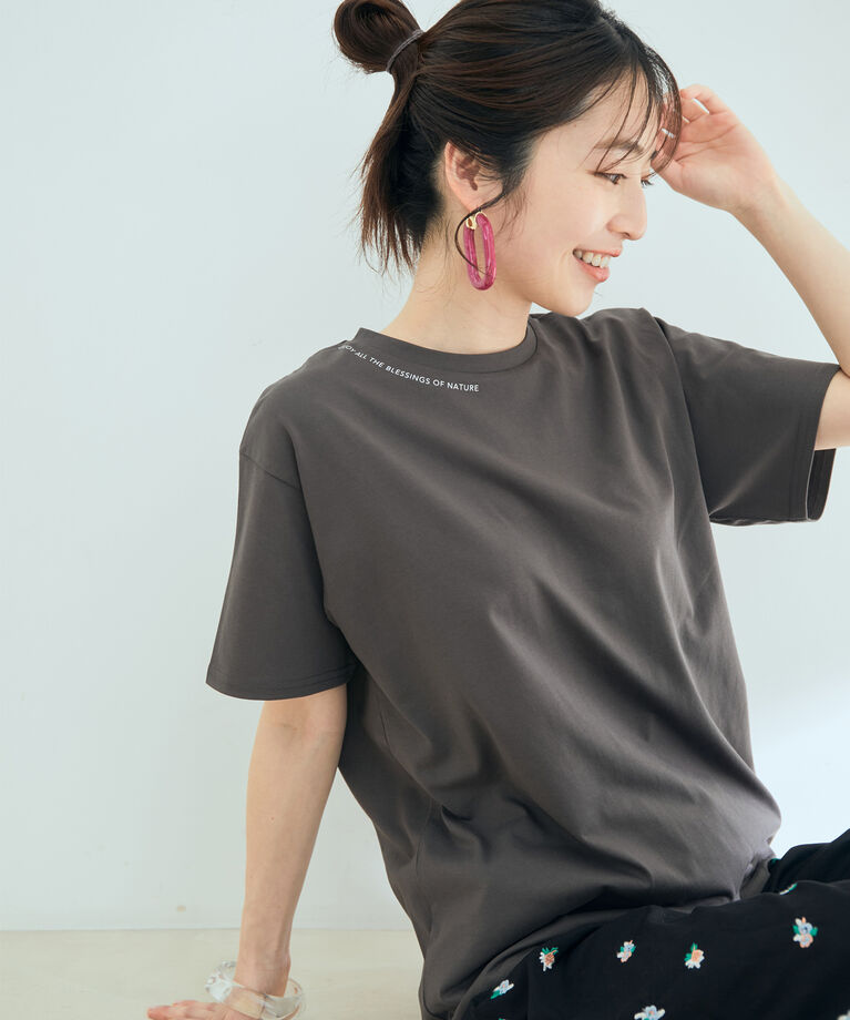 VIS「オーガニックコットンアソートプリントTシャツ【susutainable】」|Tシャツ・カットソー|