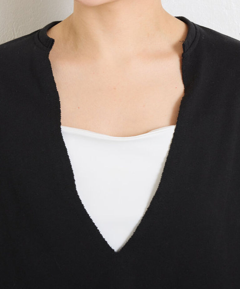  「	深Ｖスウェット」|Tシャツ・カットソー|