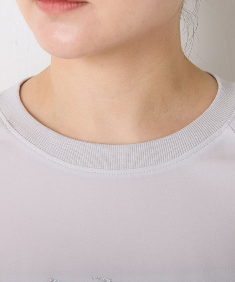  「2WAYラグランジョーゼットロンT」|Tシャツ・カットソー|