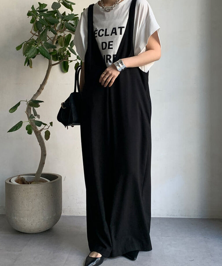 「タックスリーブロゴTEE」|Tシャツ・カットソー|