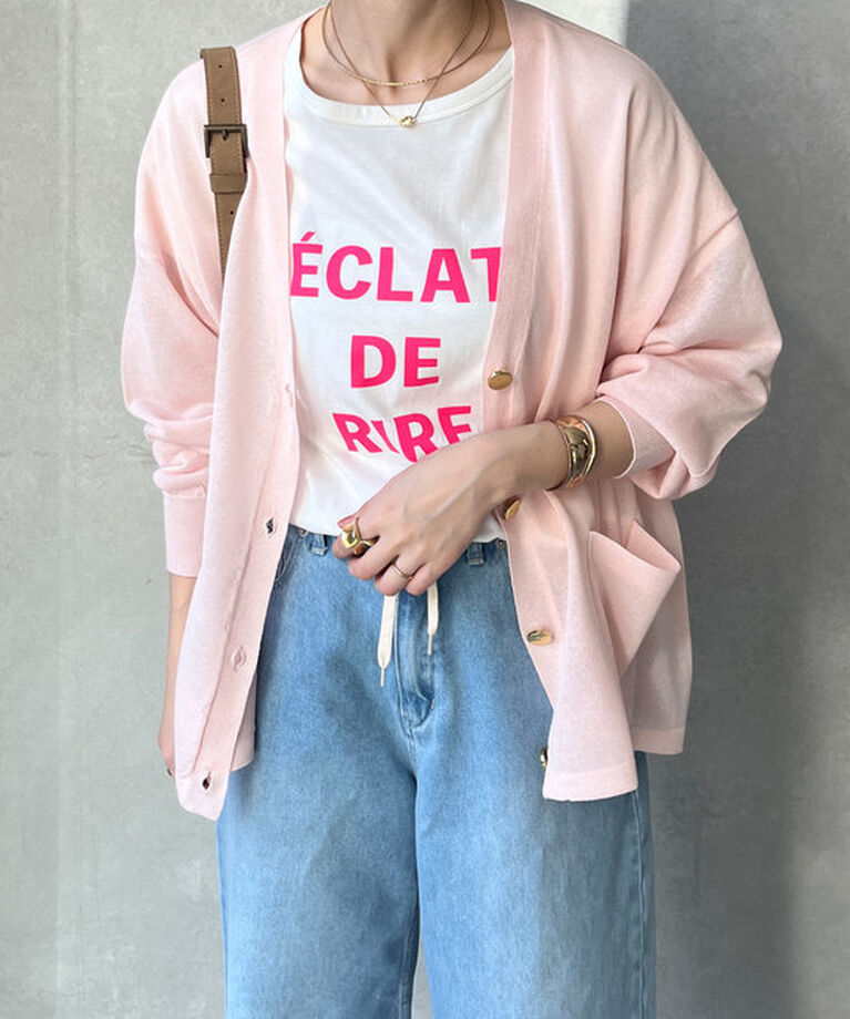  「タックスリーブロゴTEE」|Tシャツ・カットソー|ホワイトその他1