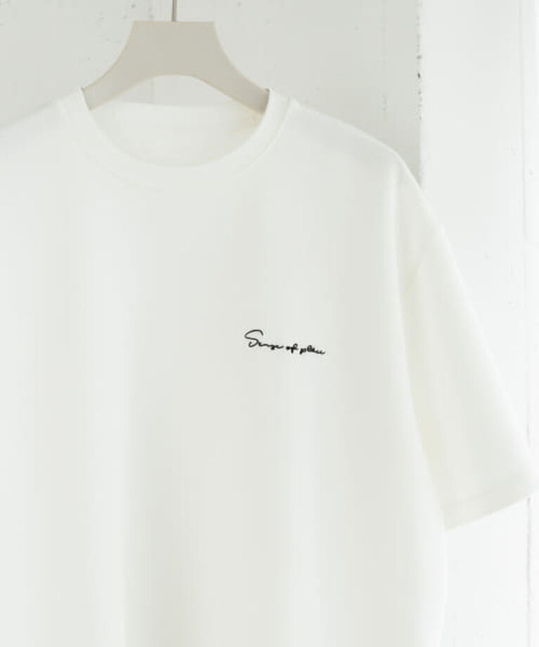 SENSE OF PLACE by URBAN RESEARCH「SENSE OF PLACE 『一部WEB限定カラー』『ユニセックス』シシュウダンボールポンチショートスリーブTシャツ」|Tシャツ・カットソー|