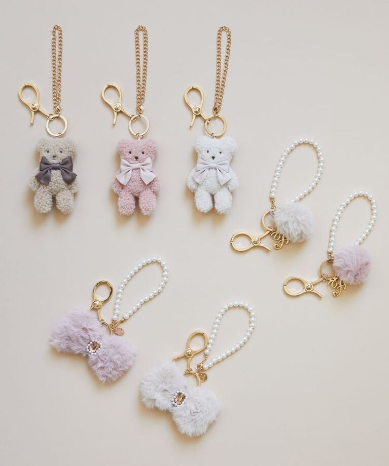 Maison de FLEUR「ファーボールグローブホルダー」|その他|