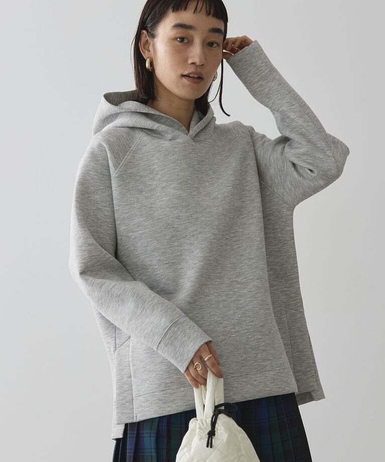 AMERICAN HOLIC「サイドスリットポンチパーカー」|スウェット・ジャージ|Light Gray Mixture