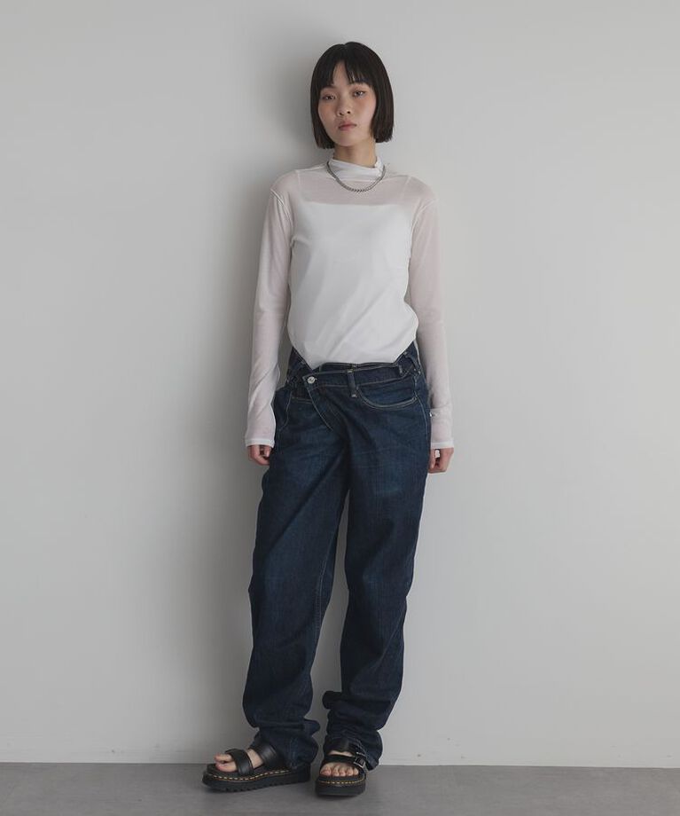GARAGE OF GOOD CLOTHING「無地シアーハイネックプルオーバー」|Tシャツ・カットソー|