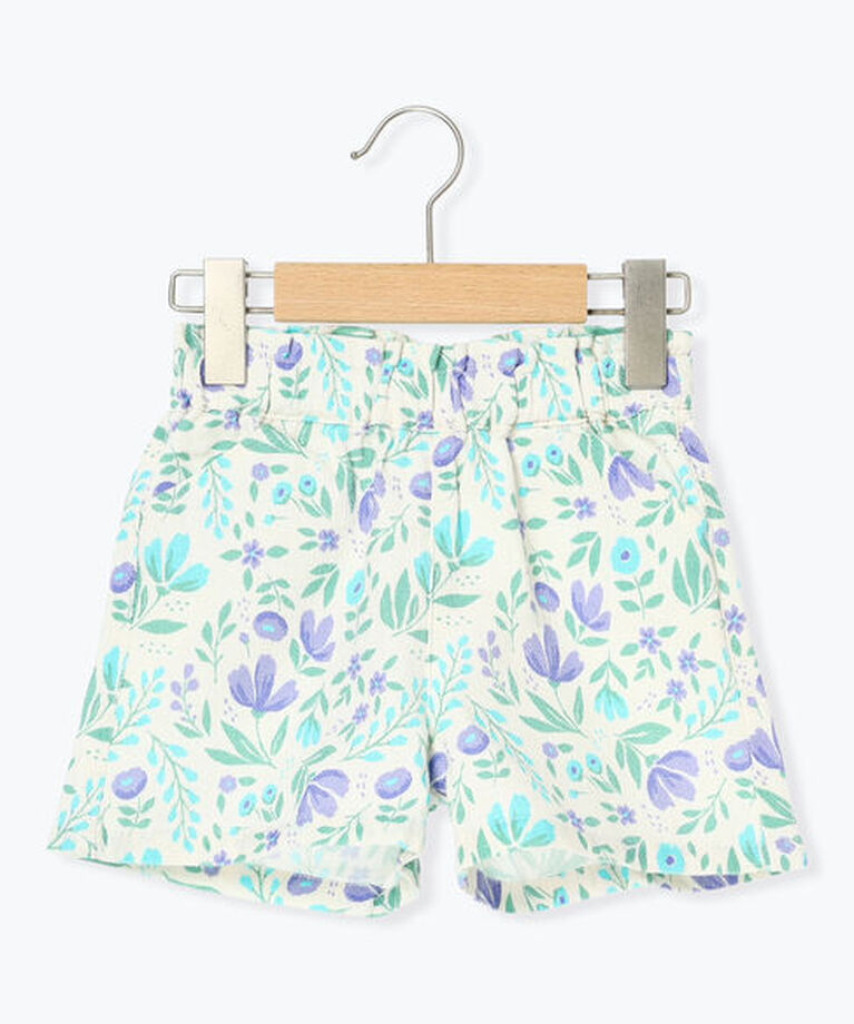 Samansa Mos2 Lagom「花柄ショート丈ひんやりパンツ」|その他|ラベンダー