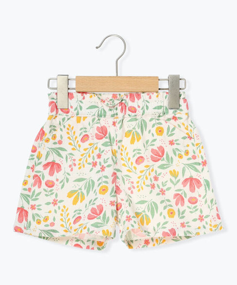 Samansa Mos2 Lagom「花柄ショート丈ひんやりパンツ」|その他|ピンク