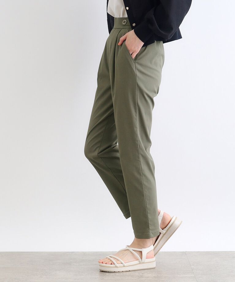 grove「＜接触冷感・多サイズ＞サマーハイパーストレッチテーパードパンツ」|その他|