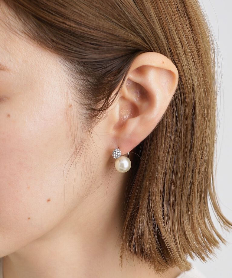 grove「2WAYビジューパール調ピアス【入卒対応可】」|ピアス|