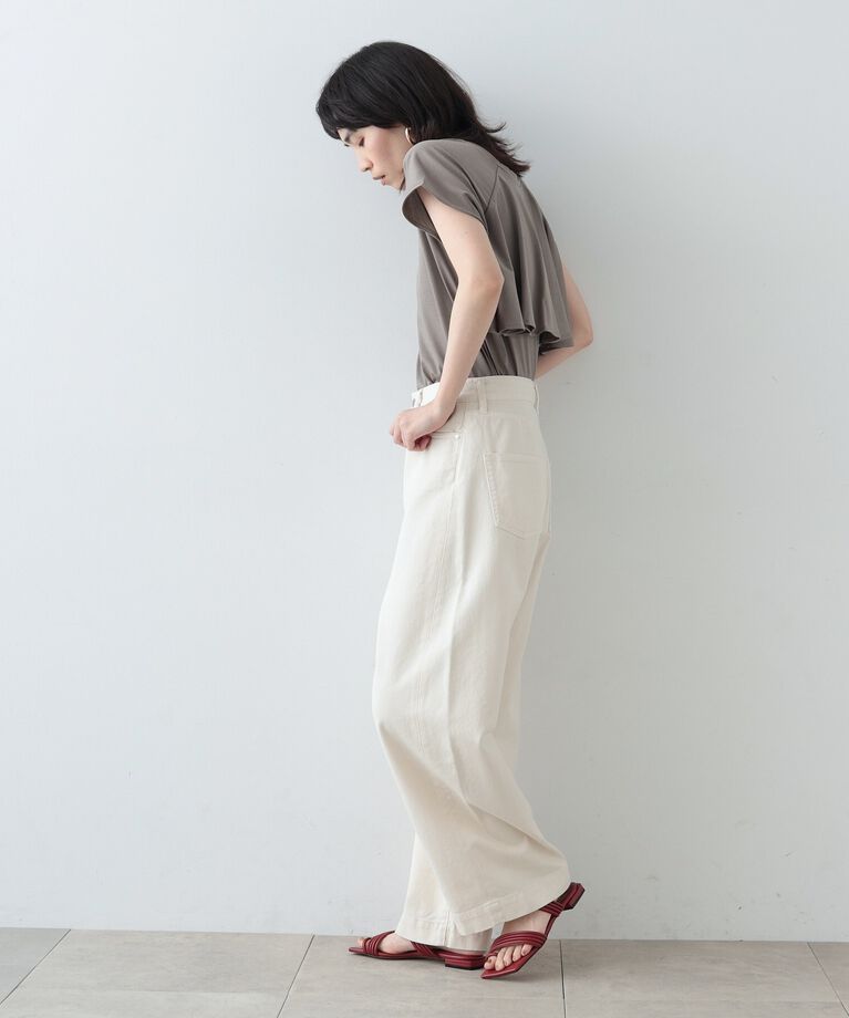 GALLEST「2WAYラッフルカットソー」|Tシャツ・カットソー|